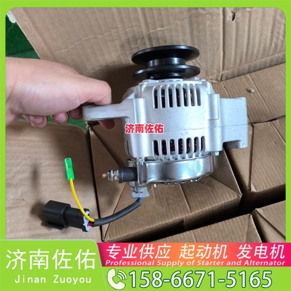 广东1623563012起动机QDJ2659E-P 玉柴 发电机 Sany Trucks J6L货车 CA6DM2