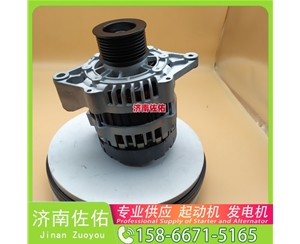 广东QDJ2659RA起动机1002093349发电机 上柴 4H SAA6D102 神钢建机 SK330-10 中国重汽 船用 MC07M 重汽 豪沃TX MC09 中国重汽 MC09 启动机